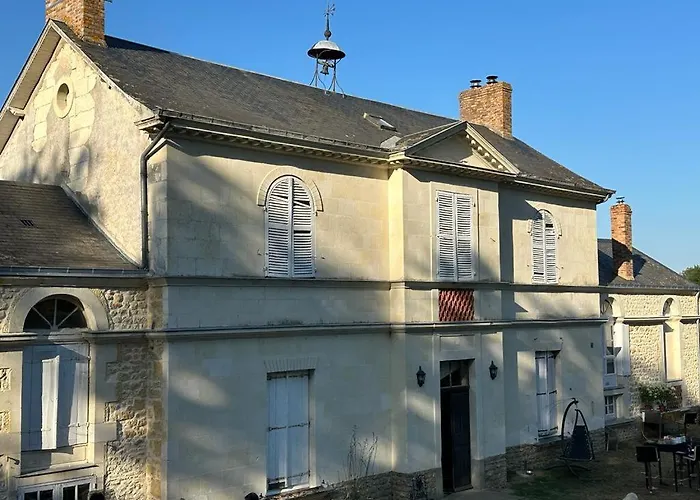 Ancien Relais De Chasse A 35 Min Du Circuit 24h Du Mans Le Lude